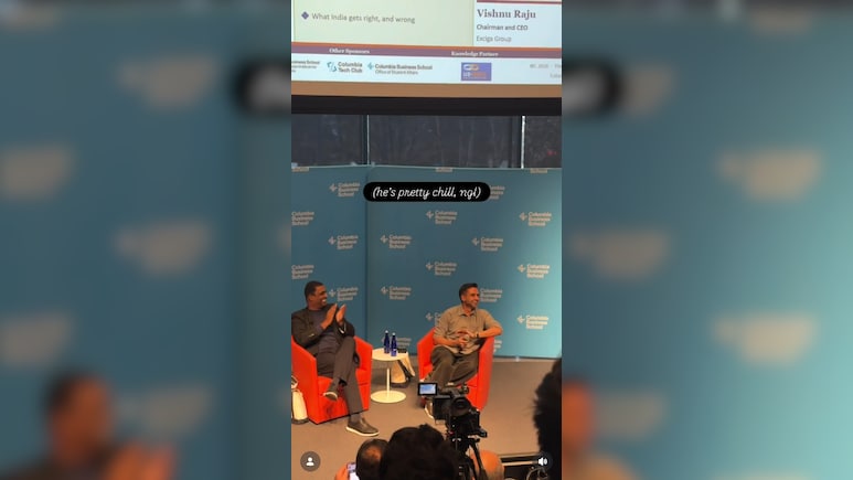 'Why Are You Here?' Columbia Student Confronts Nikhil Kamath Over MBA Comments | Watch Video