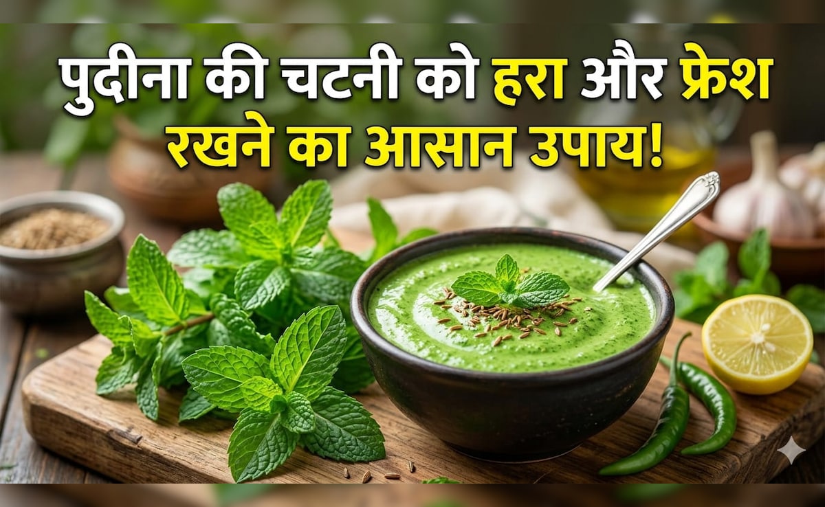 पुदीने की चटनी पड़ जाती है काली? पीसते वक्त मिला लें ये एक चीज, हफ्तों तक रहेगी फ्रेश और हरी