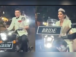 Viral Video: Meghalaya Wedding Sees Bride And Groom Vroom In On Bikes