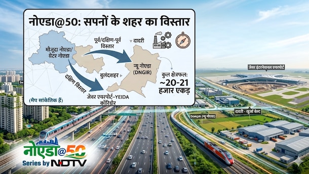 नोएडा @50: दादरी, जेवर, खुर्जा, बुलंदशहर... अब किधर और कितना बढ़ेगा सपनों का नगर?