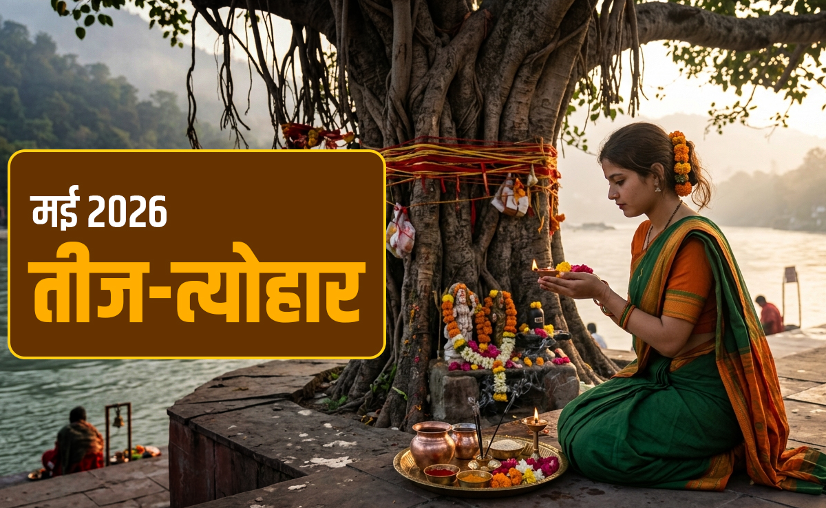 May 2026 Calendar: मई महीने में कब कौन सा आएगा तीज-त्योहार, देखें पूरा कैलेंडर सिर्फ एक क्लिक में