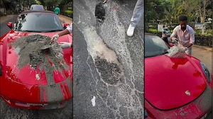 करोड़ों की कार से आया 'मजदूर', ठीक किया सड़क का गड्ढा, VIDEO देख लोगों न पकड़ लिया सिर