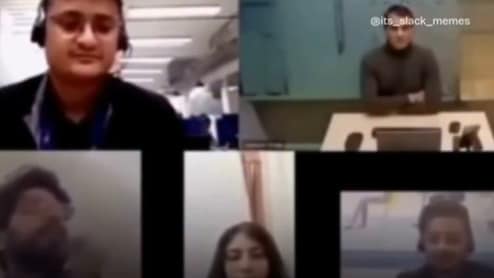 पता नहीं किसने मैनेजर बनाया इसको...मीटिंग में पत्नी से शिकायत करने लगा कर्मचारी, ऑन था माइक और फिर जो हुआ...