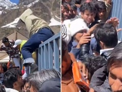 Viral Video: Kedarnath Temple Opens To People Cutting Queues, Jumping Barricades On Day 1