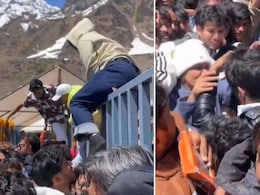 Viral Video: Kedarnath Temple Opens To People Cutting Queues, Jumping Barricades On Day 1
