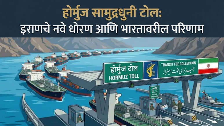 Strait of Hormuz Toll: होर्मुज सामुद्रधुनीतून तेल वाहतूक महागणार; इराणकडून 1 डॉलर टोलची तयारी, भारताला फटका?