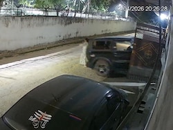 On Camera, Driverless Thar Rams UP Woman Into Wall. Reason: A Parking Error