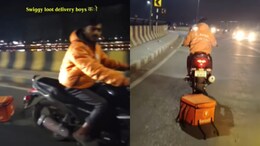 Watch: Swiggy Rider's Viral Protest Over Rs 35 Pay For 6.22 Km Delivery Sparks Outrage Online
