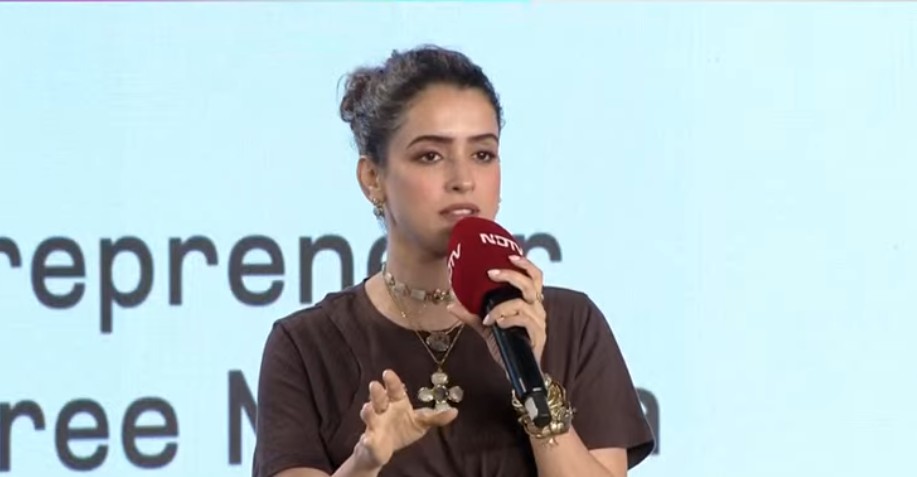 Sanya Malhotra At NDTV Yuva 2026: 'Love Diljit Dosanjh's Music, Never Thought Would Get To Work With Him'