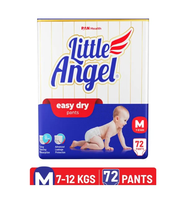 Click here to buy: Little Angel Easy Dry Diaper Pants