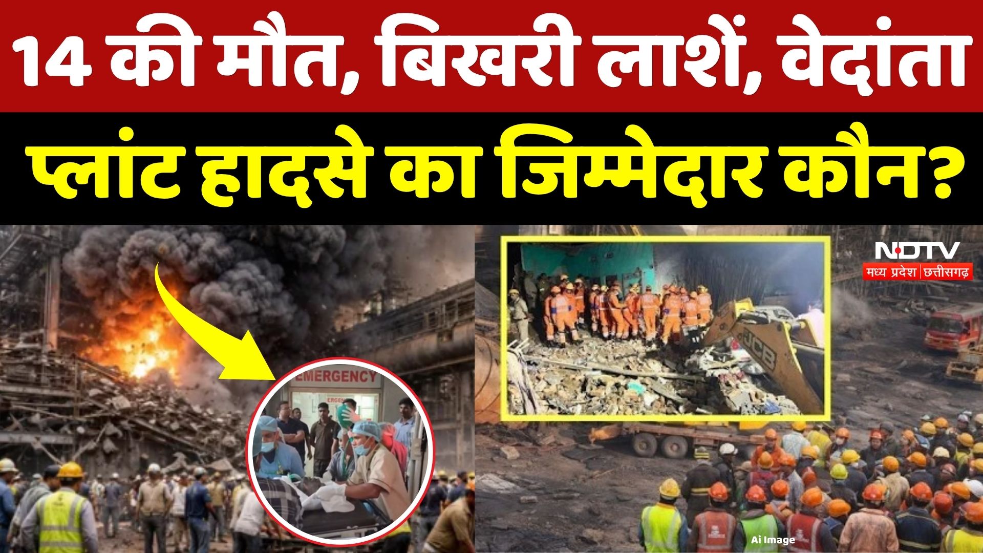 Vedanta Power Plant Accident: बॉयलर ब्लास्ट में 14 लोगों की मौत, कई झुलसे, मचा हाहाकार! CG News