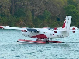 India's First Test Seaplane Lands At Ganga Barrage In Rishikesh. See Pics, Video