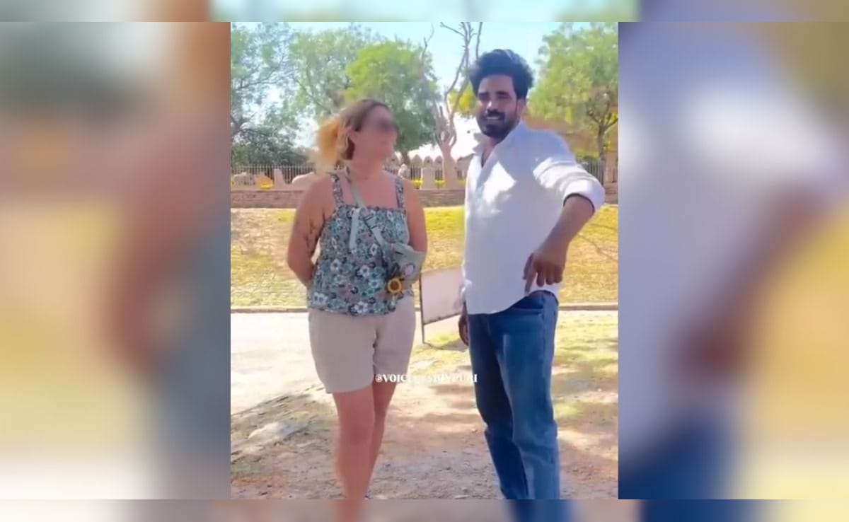 रशियन महिला के साथ अभद्र भाषा में बनाई रील, वायरल होते ही पुलिस ने लिया संज्ञान