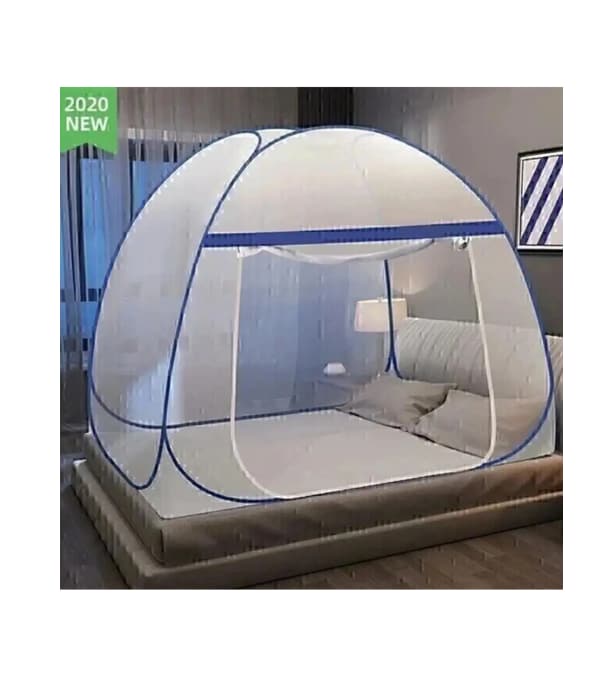 Click here to buy: Adbra Foldable Double Bed Mosquito Net