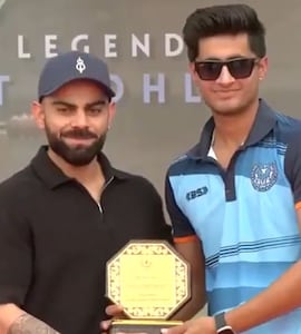 Virat Kohli Visits DPS RK Puram After Thumping Win Over DC, Gives Students Crucial Advice