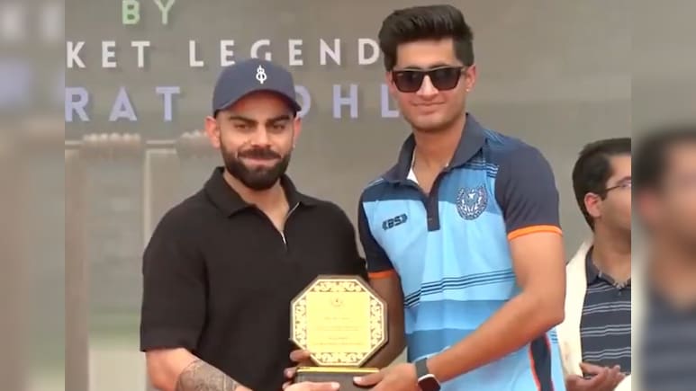 "अपने सपनों के प्रति ईमानदार रहें", DPS RK पुरम क्रिकेट अकादमी के उद्घाटन पर विराट कोहली ने छात्रों को किया प्रेरित