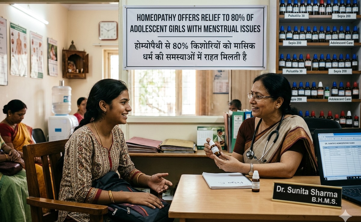 80% Of Adolescent Girls In India Face Menstrual Health Challenges, Homeopathy May Offer Sustainable Care: Experts
