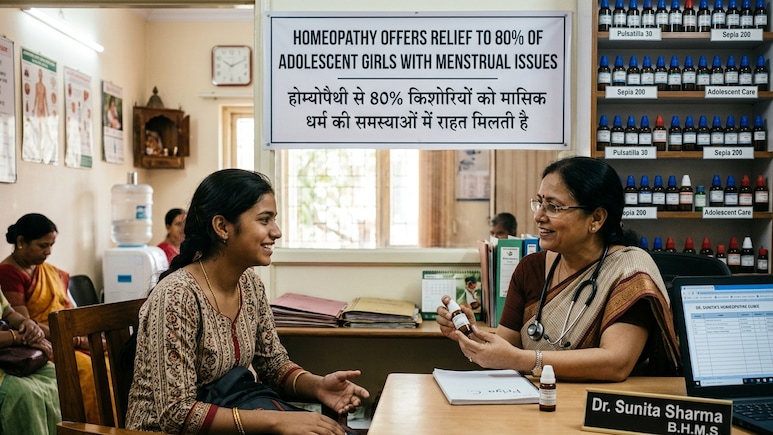 80% Of Adolescent Girls In India Face Menstrual Health Challenges, Homeopathy May Offer Sustainable Care: Experts