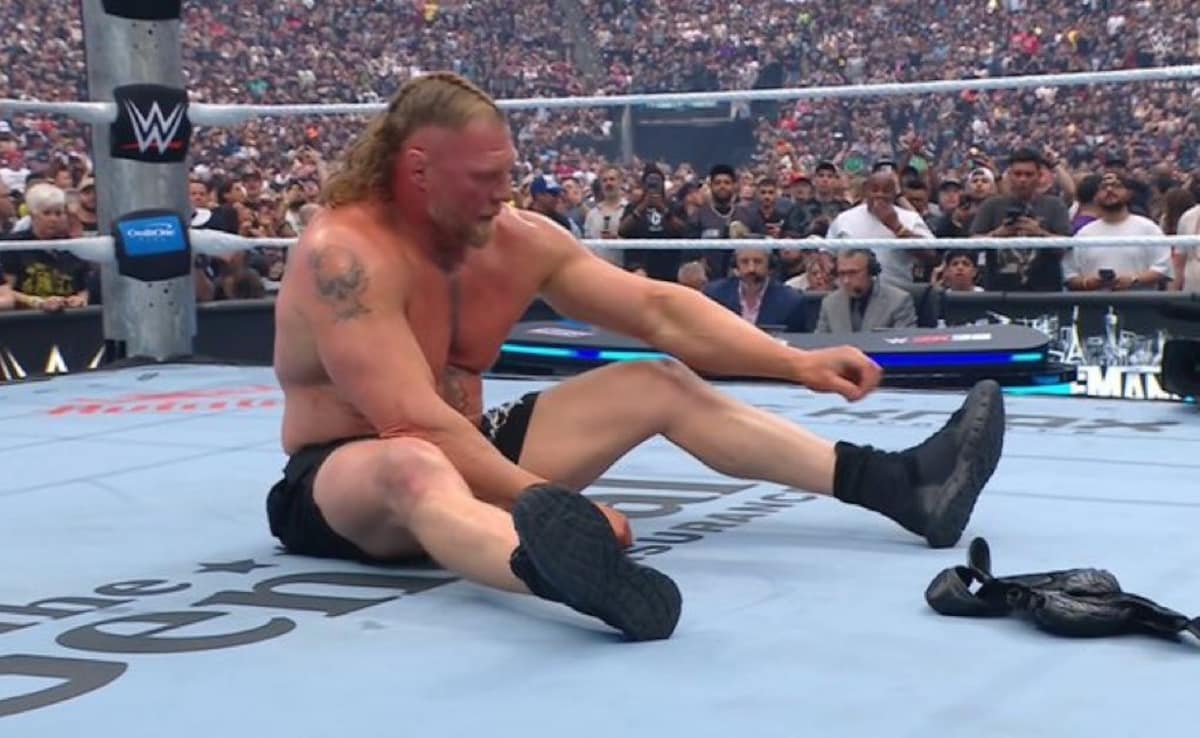 WWE WrestleMania 42 Night 2 Live: Brock Lesnar Retires After Loss Against Oba Femi