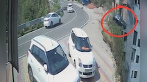 On Camera, Car Flies Off Himachal Road Into Deep Gorge, 2 Burnt To Death