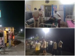 राजस्थान में भीषण सड़क हादसा, बूंदी-कोटा हाईवे पर पलटी दिल्ली जा रही स्लीपर बस; 15 यात्री घायल