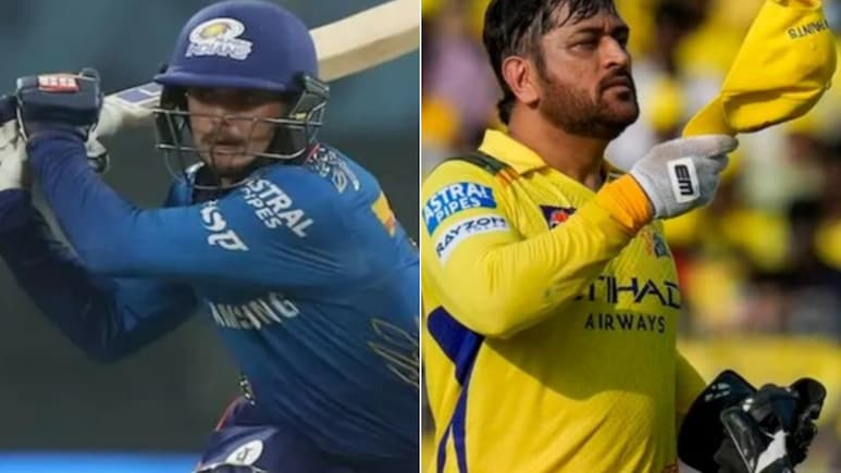 MI vs PBKS: क्विंटन डिककॉक का तूफानी नाबाद शतक, एमएस धोनी का स्पेशल रिकॉर्ड तोड़ बने नंबर-2