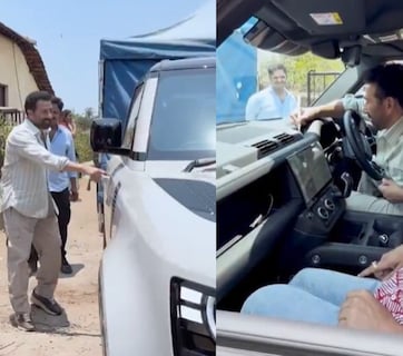 VIDEO: गदर 2 के एक्शन डायरेक्टर की 2 करोड़ की डिफेंडर पर सनी देओल ने दिया ऑटोग्राफ, रिएक्शन जीत लेगा दिल