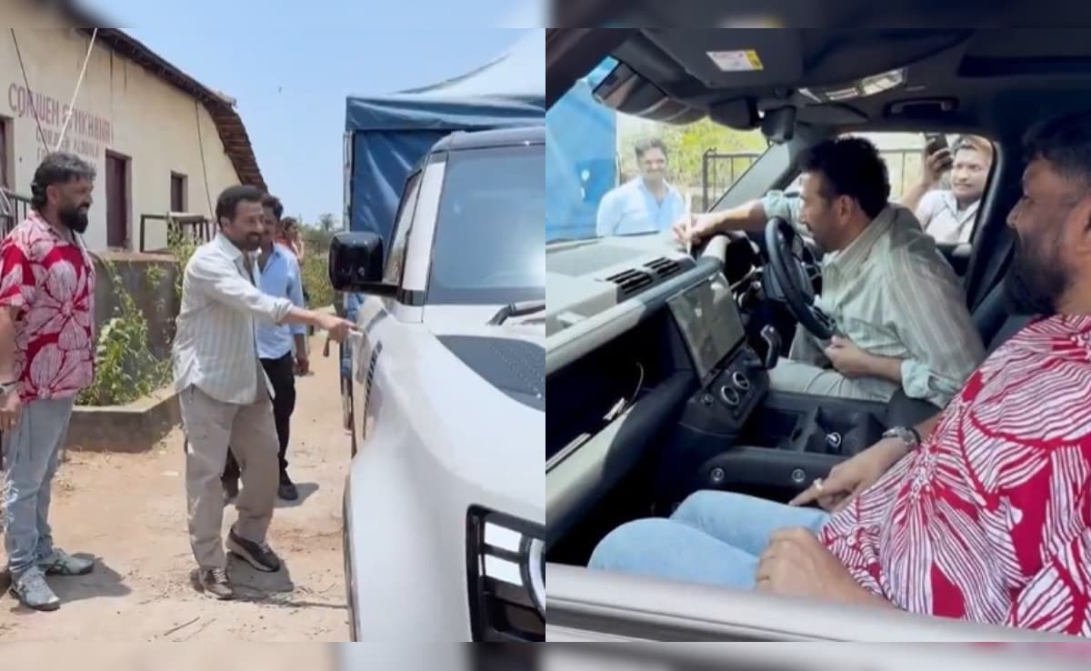 VIDEO: गदर 2 के एक्शन डायरेक्टर की 2 करोड़ की डिफेंडर पर सनी देओल ने दिया ऑटोग्राफ, रिएक्शन जीत लेगा दिल