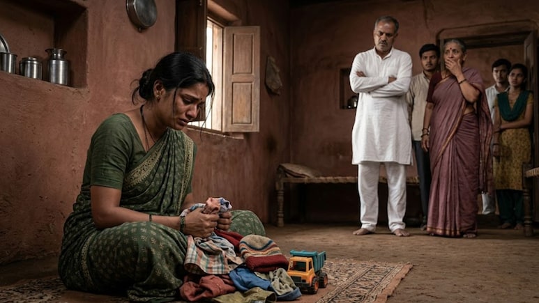 Pune News : आई की सैतान? 6 वर्षांच्या मुलाचा बादलीत तोंड दाबून जीव घेतला; पुण्यातून बीडला मृतदेह नेला आणि...