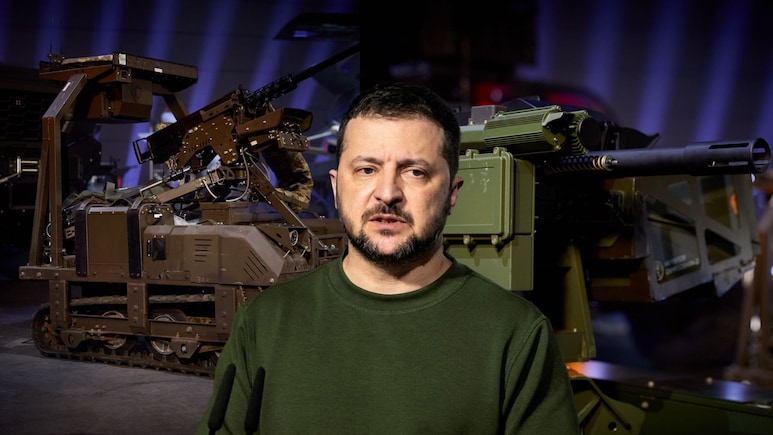 यूक्रेन की 'रोबोट आर्मी' के सामने रूस का सरेंडर, पोजिशन पर भी कब्जा- जेलेंस्की का बड़ा दावा