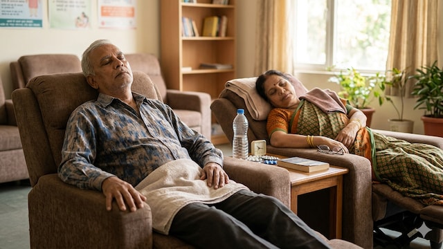 Daytime napping in older adults can be a result of certain health conditions