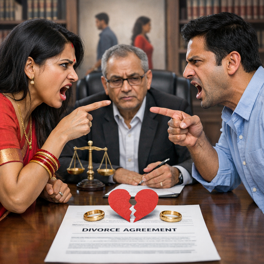 वकील पति ने पत्नी के जानकारों पर ठोक दिए 80 मुकदमे, SC ने लड़ाई को बताया महाभारत, 5 करोड़ देने का आदेश