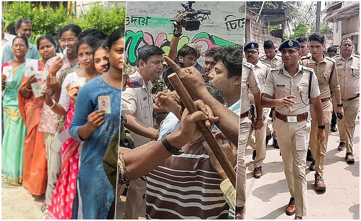 वोटिंग हाई, तनाव भी हाई, एक्शन में EC...जानें बंगाल चुनाव के पहले चरण के मतदान में क्या कुछ हो रहा