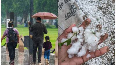 Rain Alert: आज बारिश के साथ ओले भी गिरेंगे! दिल्ली-NCR समेत 9 राज्यों में आंधी, तूफान का खतरा, जानें मौसम का हाल | Rain Alert in Delhi NCR IMD hailstorm in North