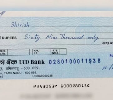 ChatGPT ने बनवला 69,000 रुपयांचा खराखुरा वाटेल असा चेक, व्हायरल पोस्टमुळे सोशल मीडियावर खळबळ