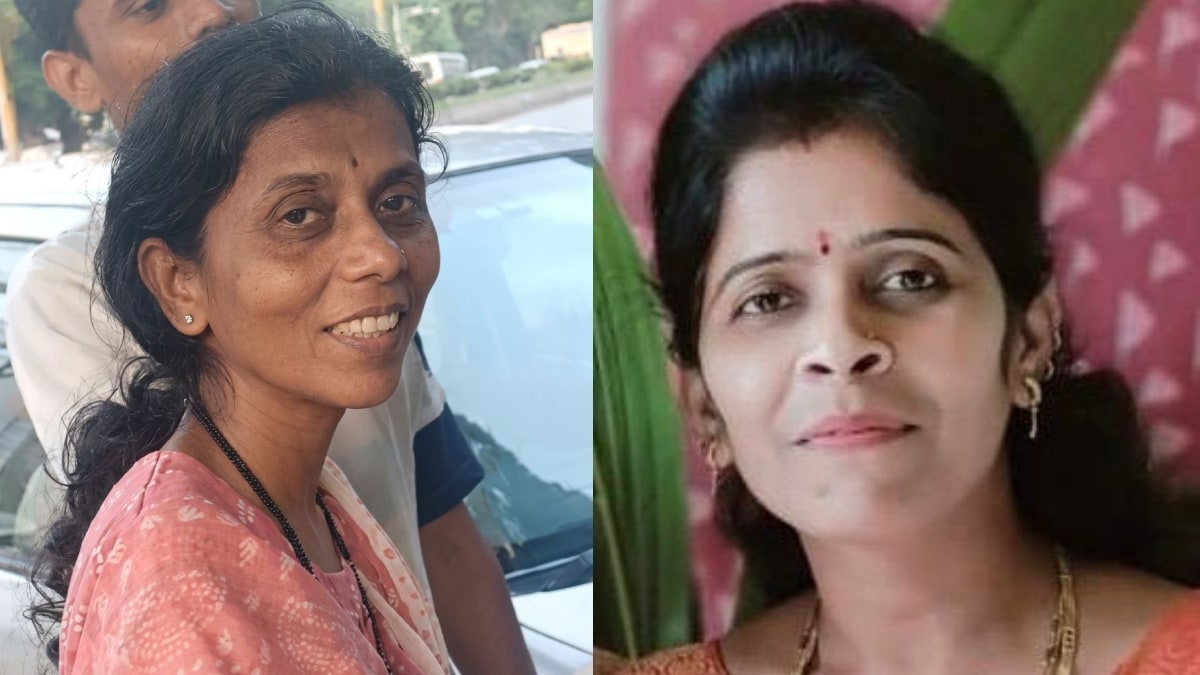 मृतका महेंद्र सोनपटकर और आरोपी शैला सोनार. 