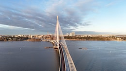 Only People, No Cars: Finland Opens World's Longest Pedestrian Sea Bridge