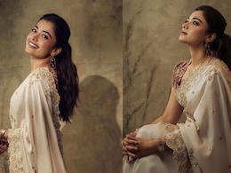 Newlywed Rashmika Mandanna Stuns In Rs 1.7 Lakh Silk Saree With Sindoor And Gold Mangalsutra