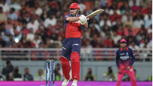 IPL 2026: Marcus Stoinis Hammers Unbeaten 62 Off 22 Balls To Propel PBKS To 222/4 Vs RR &mdash; Watch