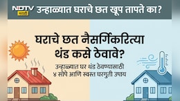 How To Reduce Roof Heat: उन्हाळ्यात तुमच्या घराचे छत प्रचंड तापतंय? फॉलो करा 4 सोपे उपाय, AC विनाच घर होईल थंडगार
