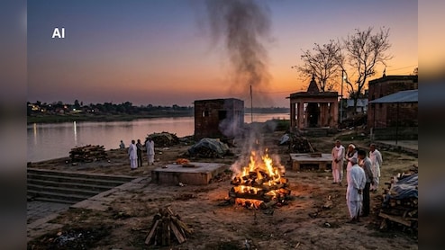 युवक ने जलती चिता पर लेटकर की आत्महत्या! रात 3 बजे घर से हुआ गायब, सुबह श्मशान में मिली लाश