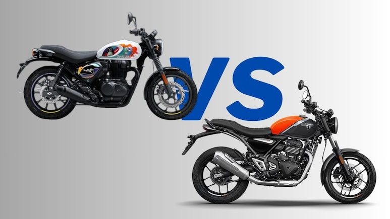 Royal Enfield Hunter 350 Vs Triumph Speed T4 Comparison: Price, Specs And More