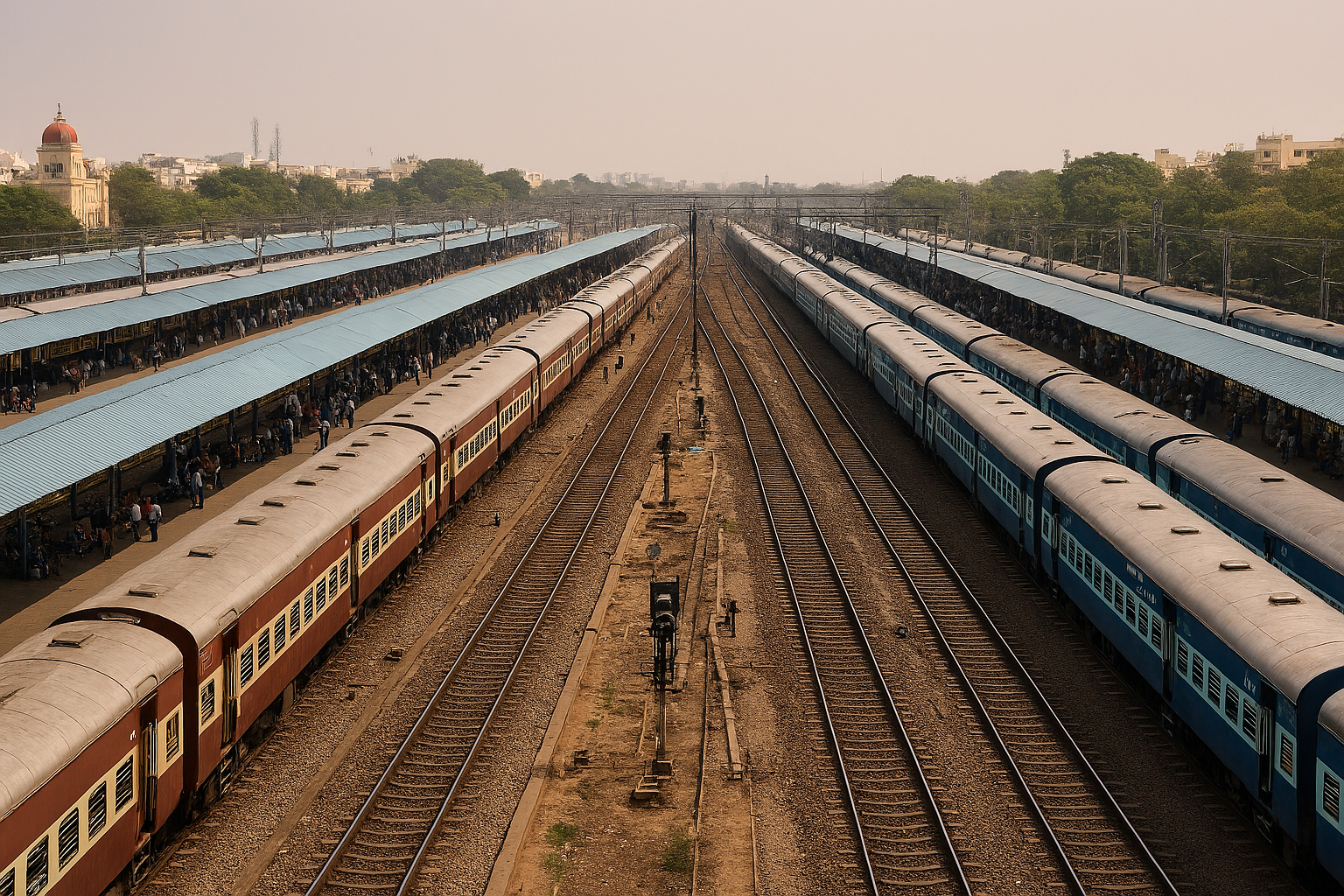 Which Is The Largest Railway Station In India?
