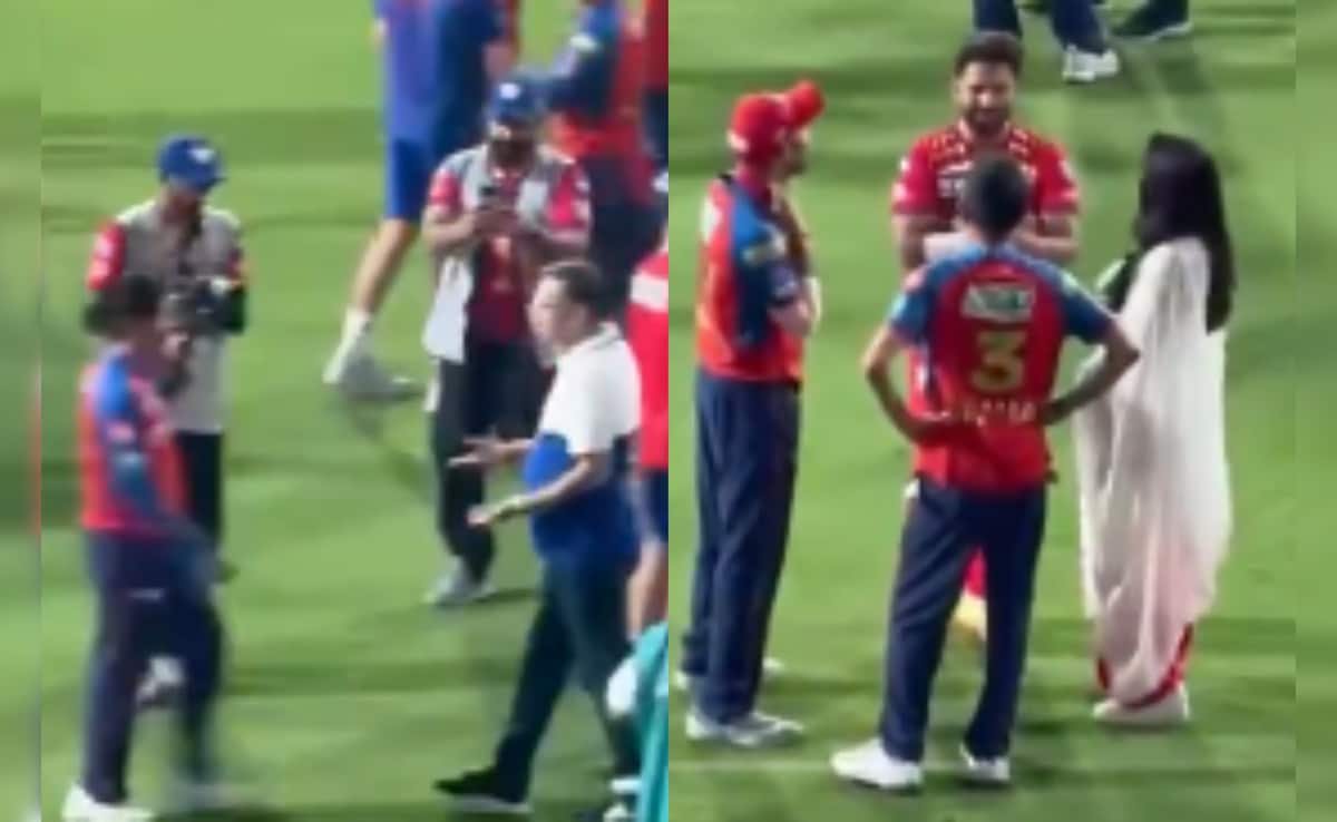 Sanjiv Goenka Personally Congratulates PBKS Star Priyansh Arya, Rishabh Pant In Long Chat With Preity Zinta. Video Wins Hearts