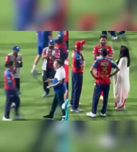 Sanjiv Goenka Personally Congratulates PBKS Star Priyansh Arya, Rishabh Pant In Long Chat With Preity Zinta. Video Wins Hearts