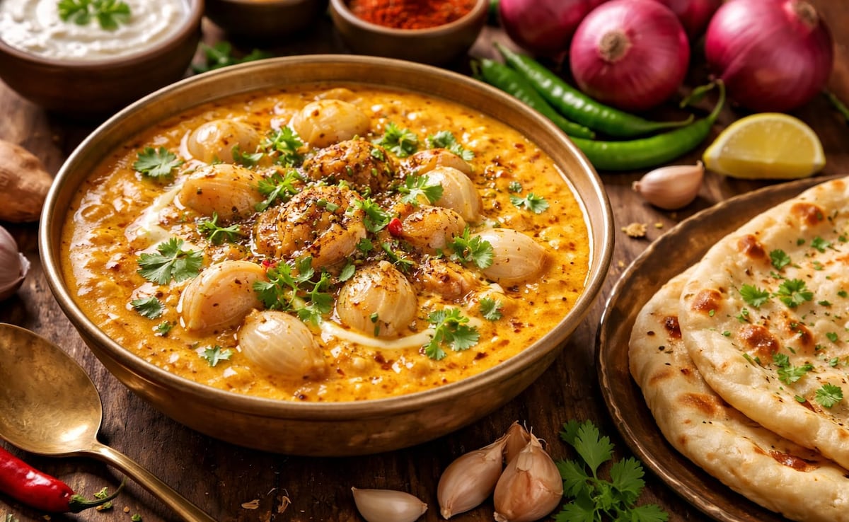 Rajasthani Malai Pyaaz Sabji Recipe: गर्मियों में स्वाद देने के साथ लू से भी बचाती है 'राजस्थानी मलाई प्याज की सब्जी', नोट करें रेसिपी