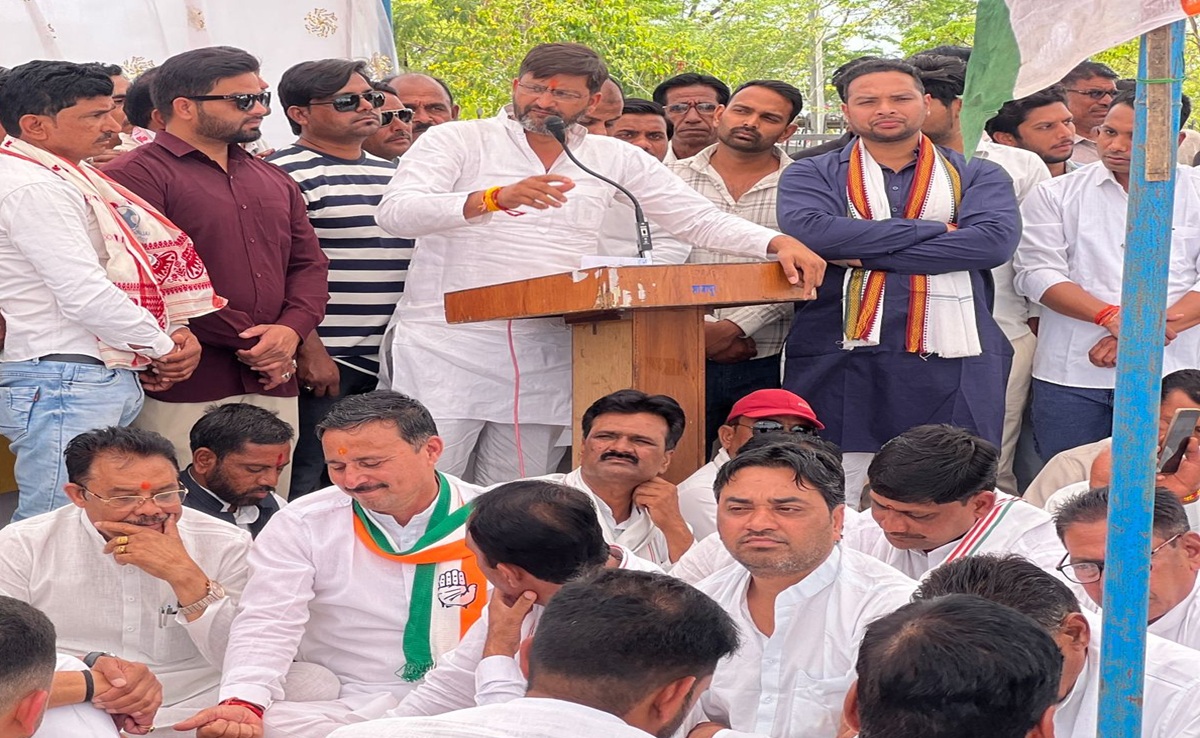 कुणाल चौधरी का शिवराज सिंह चौहान पर विवादित बयान; शाजापुर में गेहूं खरीदी पर धरना, जानिए क्या बोल गए?