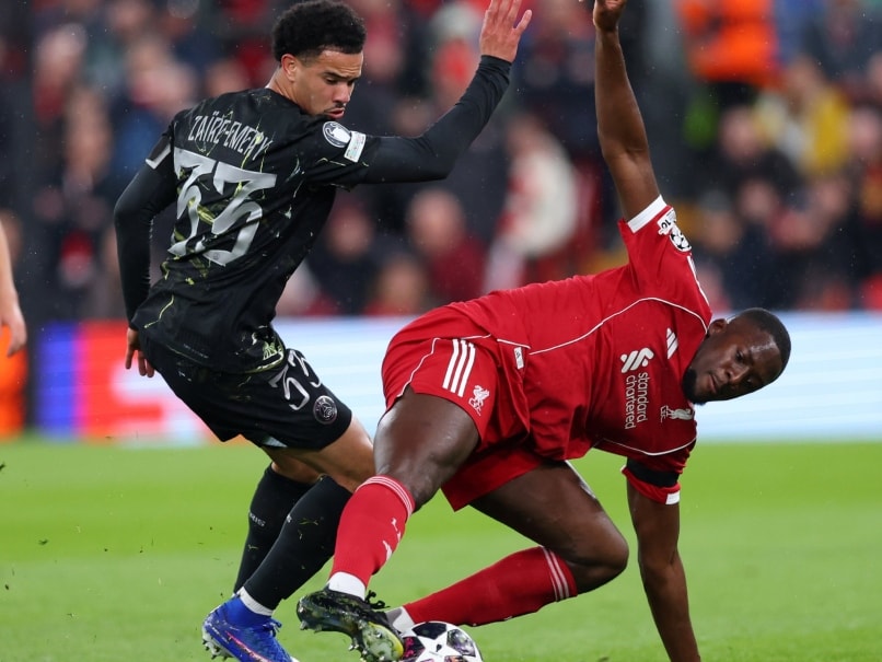 Ibrahima Konate Fumes Over Liverpool's Rejected Penalty In PSG Defeat