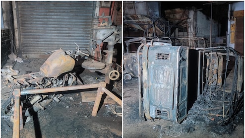 अहमदाबाद धंधुका हिंसा: NDTV की ग्राउंड रिपोर्ट के दौरान आधी रात दुकान जलाते दिखे लोग, आरोपियों की तलाश तेज