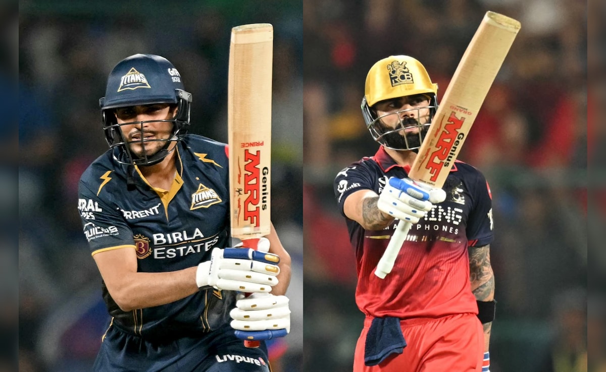 GT vs RCB LIVE Score, IPL 2026: RCB ने पहले पॉवरप्ले में ठोके 59 रन, कोहली धमाका करने के बाद रबाडा के बने शिकार